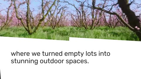 Custom landscaping