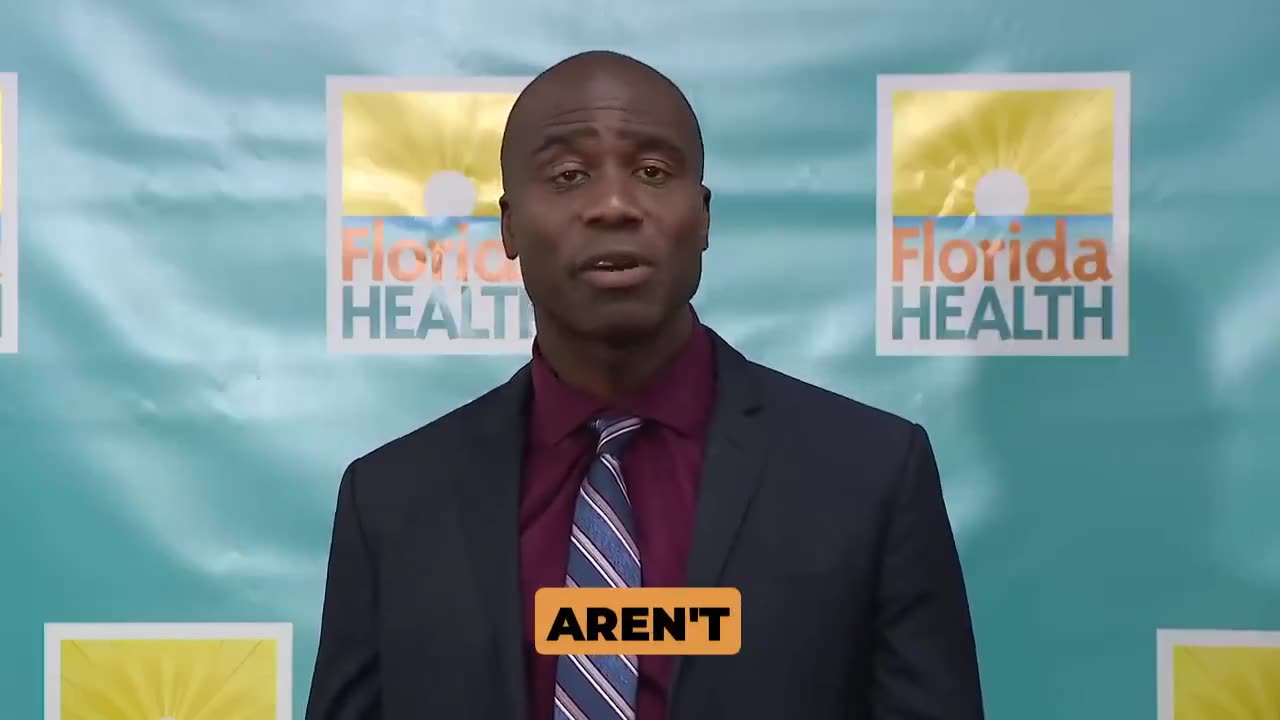 A direct and unequivocal warning from Florida's top health official. Dr. Joseph Ladapo