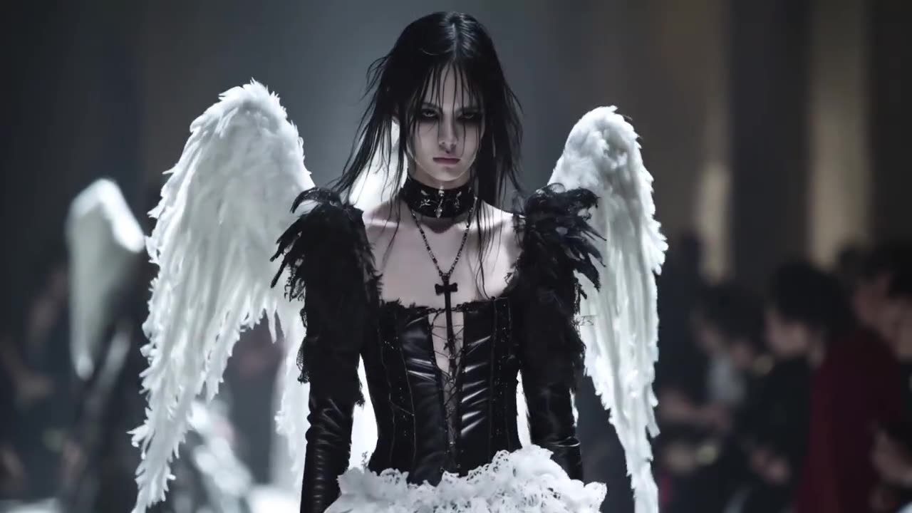 ⚔ Gothic Era • "Pure White Descent × Knight of the Dark Night"