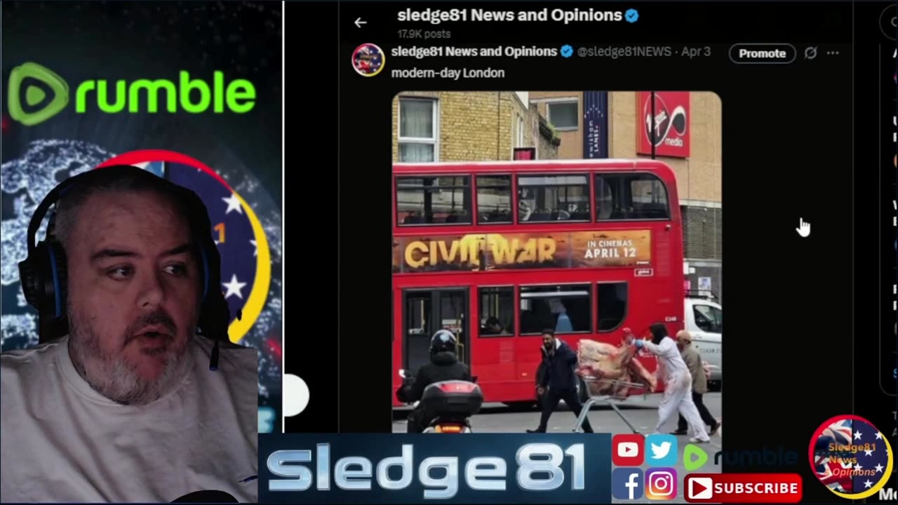 Modern day London
