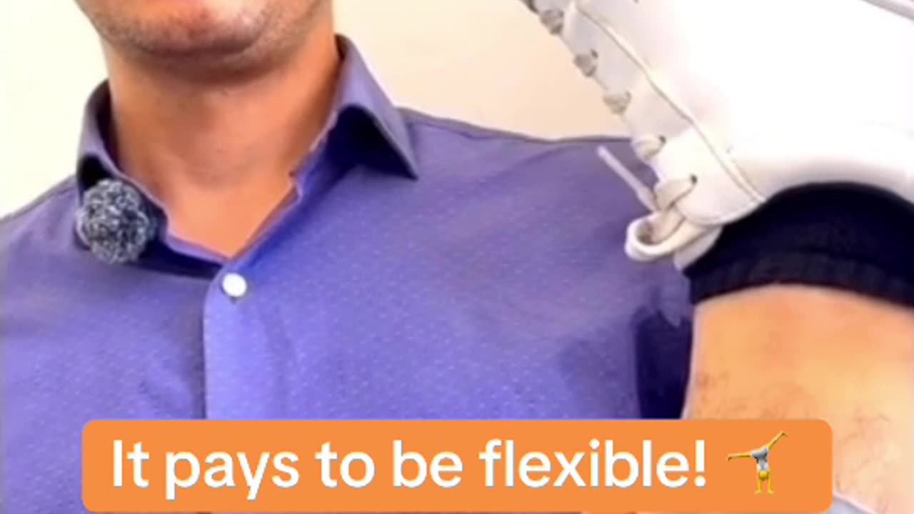 It pays to be flexible! 🤸