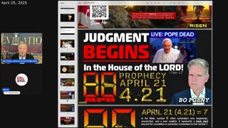 Bo Polny ECONOMY: The GREAT and TERRIBLE Day of The LORD is NOW!? - 4/26/2025