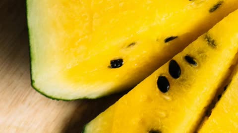 Why Is This Watermelon Yellow?!🍉🤔