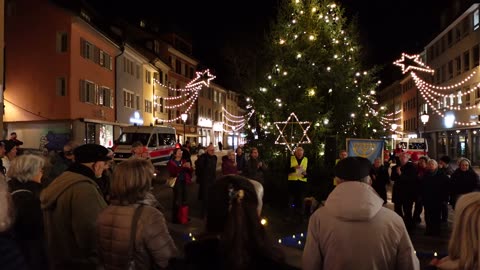 Marsch des Lebens fuer Israel, Winterthur, 8.Dez.2025 - Hevenu