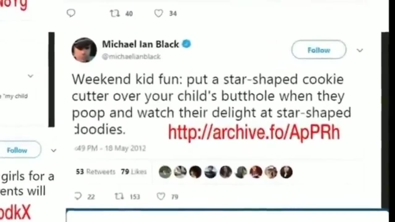 Hollywood Pedophile Pizza Tweets