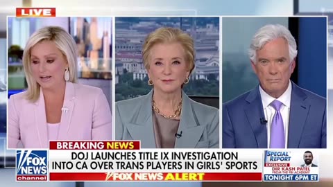 Sec. Linda McMahon: "We can not allow women to have to compete against men in sports."