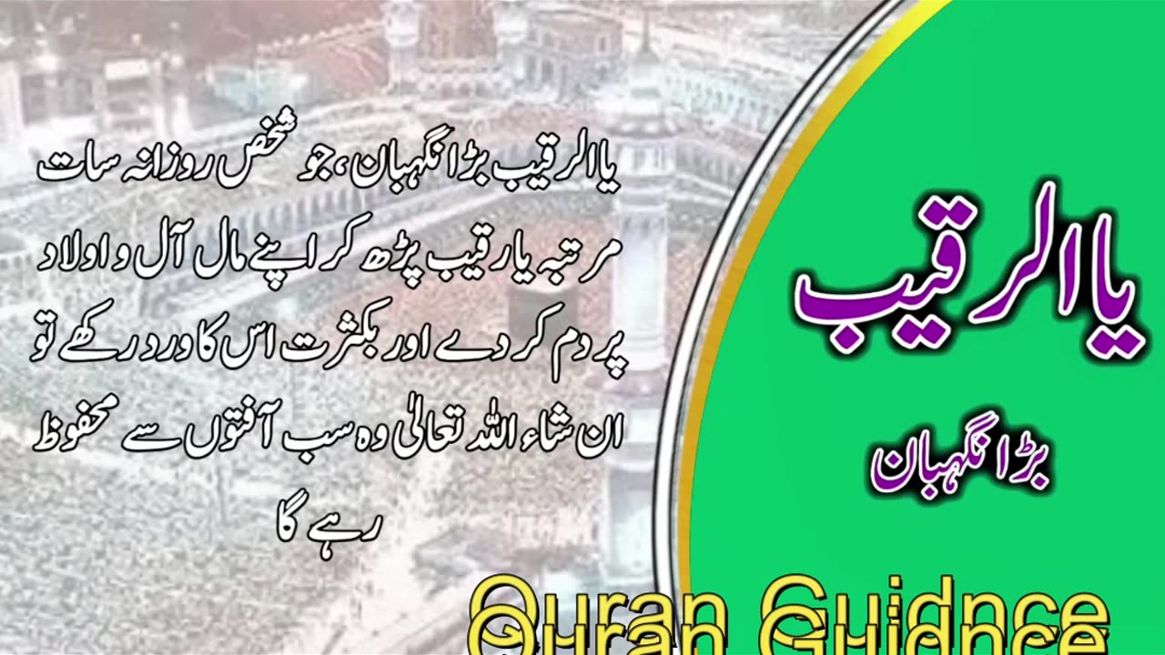 Ar-Raqib (الرقيب) - The Watchful