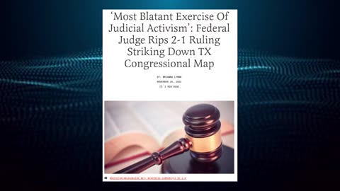 Federal Judge Rips 2-1 Ruling Striking Down TX Congressional Map
