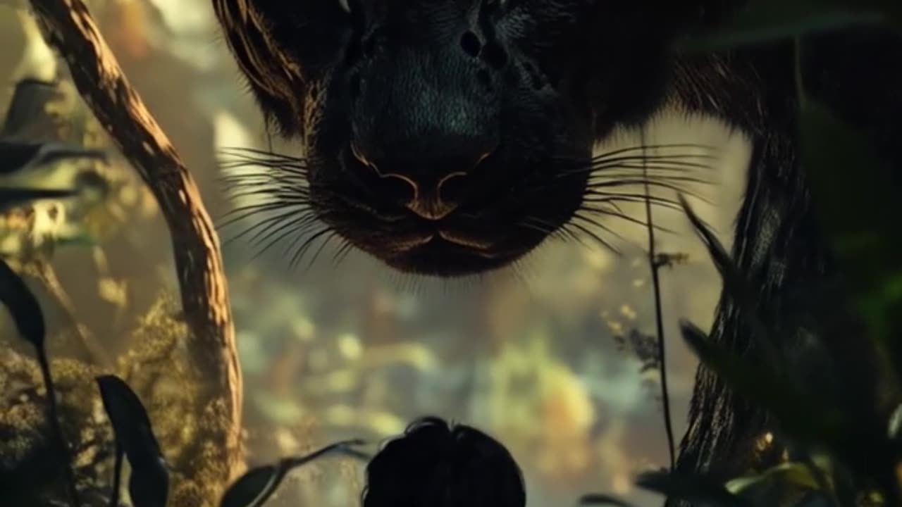 🦁⚡ Lion Attacks a Child – Black Leopard to the Rescue! 🐆🔥