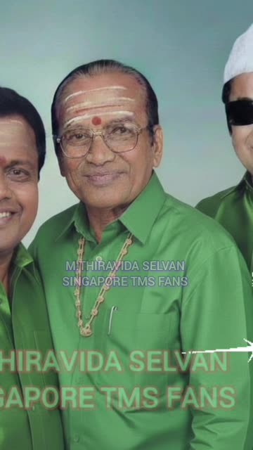 TMS LEGEND M.THIRAVIDA SELVAN SINGAPORE TMS FANS 2026