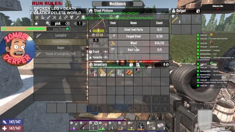 Crayon Eater's Paper World | 7 Days to Die PermaDeath