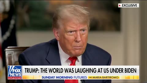President Donald Trump: "We brought spirit back. We brought respect and dignity back."