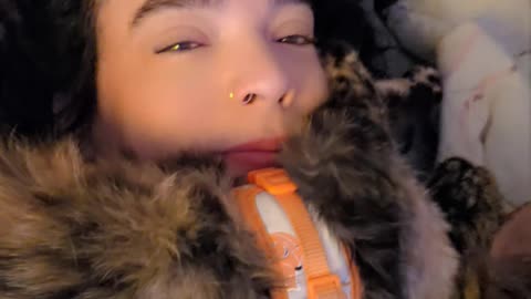 Birthday snuggles for mommy from Rosie Mae 💕🎂