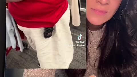 Why are you wearing that shirt — you're working wear red shirt Charlie Kirk 🤬