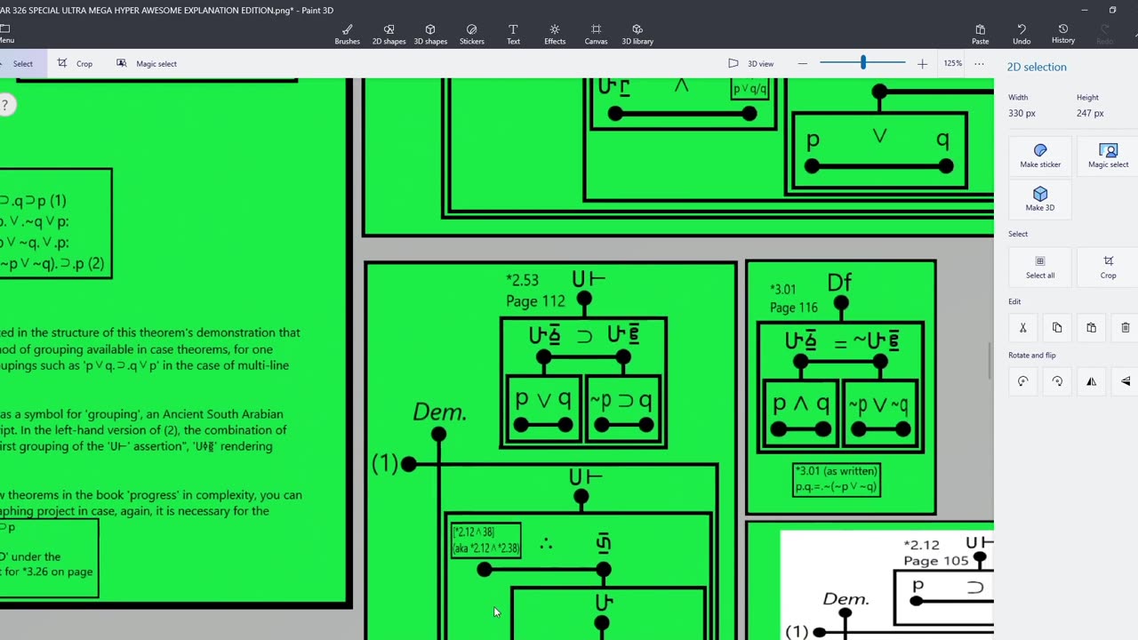 Formal logic via Principia Mathematica ep1: *3.26