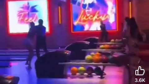 Black Bitch Beans Bowling Ball At Bianca