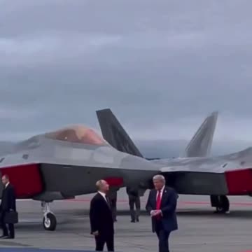 Only President Trump would have the balls to fly a B-2 Bomber over Putin’s head