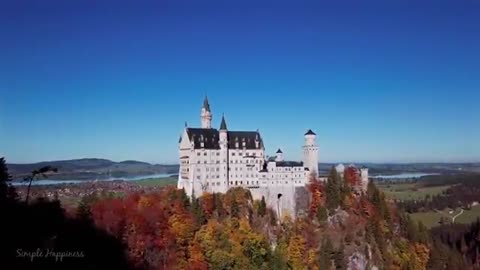 4K Drone Footage - Bird's Eye View of Germany, Europe - Relaxation Film with Calming Music