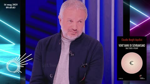 Claudio Borghi Aquilini Intervista radio Un bilancio su Ventanni di Sovranismo 16-05-2025