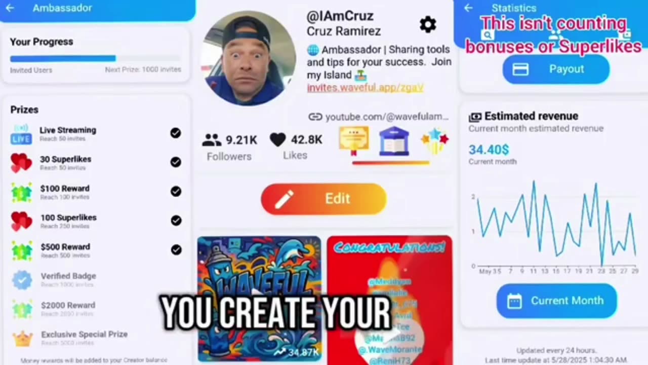 I Made $611 on Waveful! How to Use Islands to Grow FAST & Earn More..💥📈🤙