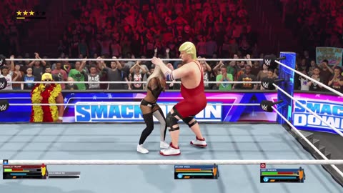 WWE 2K25 - Trump VS Cody and Zelina - HDR