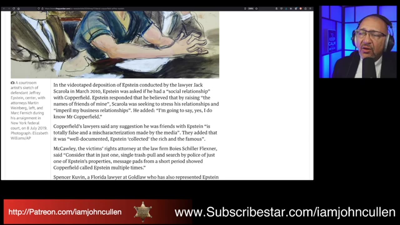 Hypothetically Speaking: "Who Pulled Off The Epstein Illusion?"-John E Hoover