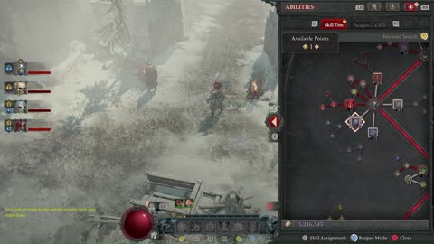 DIABLO 4 Vampire Blood Lord gameplay
