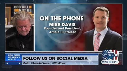 Mike Davis On Rogue Activist Judges: "Their Job Is To Wear Robes, Not Capes"