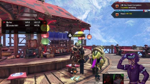 Monster Hunter Rise | Hunting monsters with the Crew