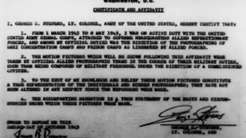 EDITED FILM PRESENTED AT THE NURE... - EDITED FILM PRESENTED AT THE NUREMBERG TRIALS - 111-adc-10048