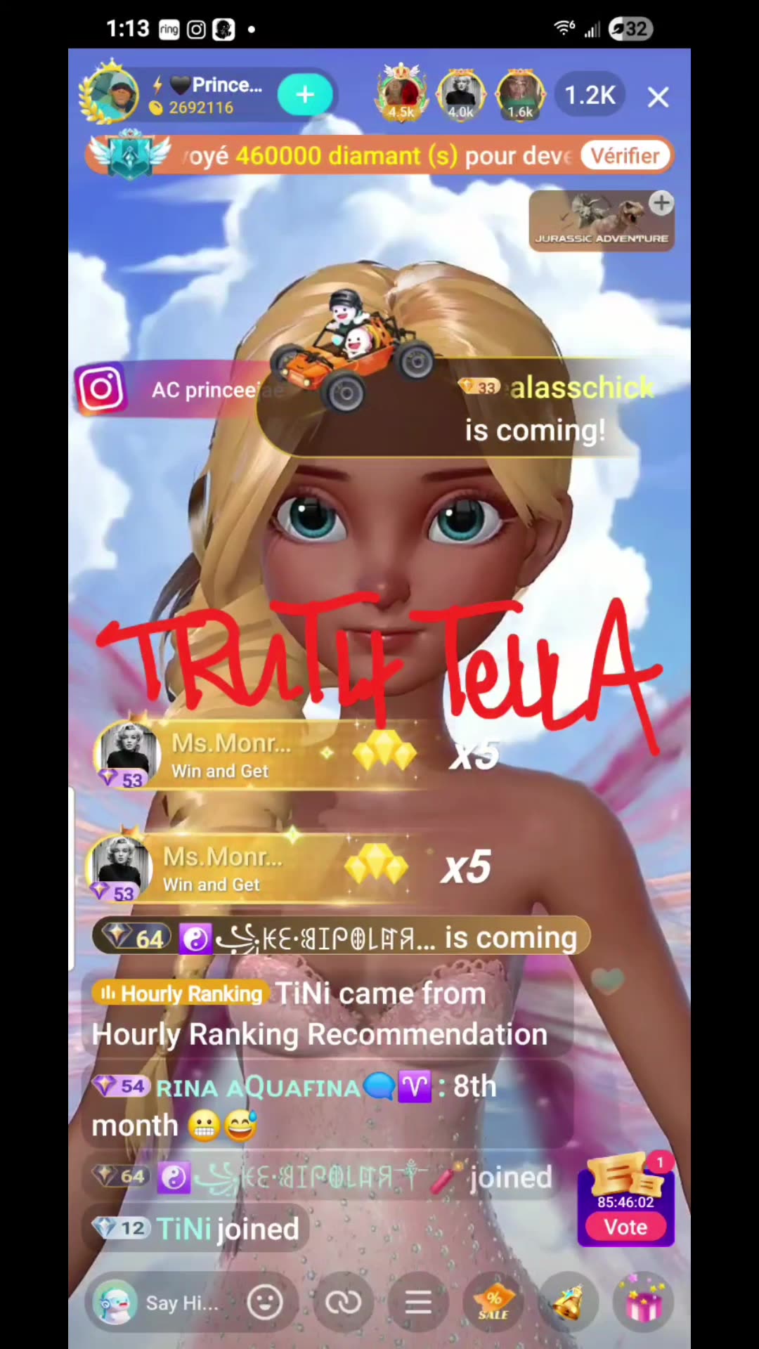 PRINCEJAY LIVE WITH QUEEN TOMIKAY