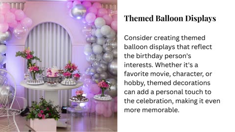 Top Trends in Balloons Decorations for Birthday Party Celebrations