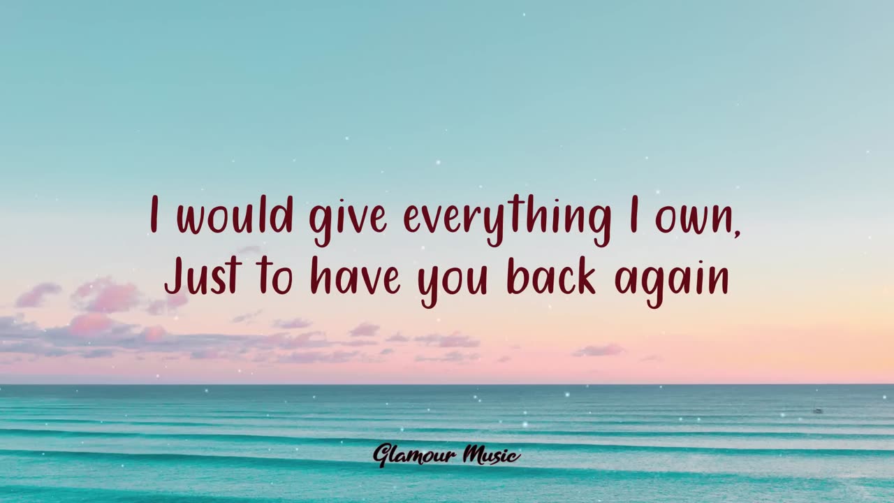 Bread - Everything I Own (Lyrics)