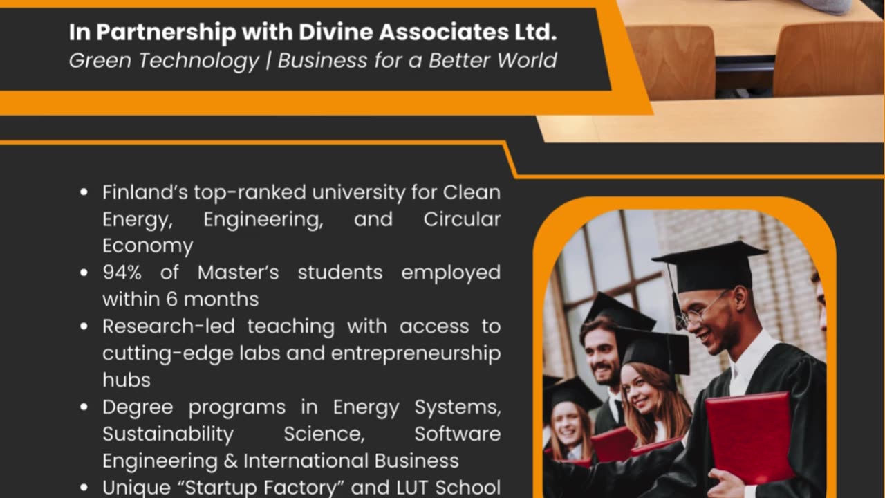 Study Green with LUT & Divine Associates Ltd: Lead the Future
