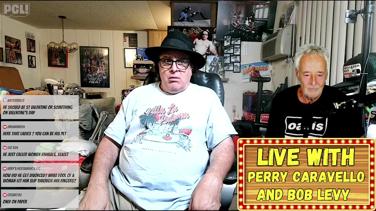Live with Perry and Bob Levy!! 10.22.25 Perry Caravello Live (PCL)