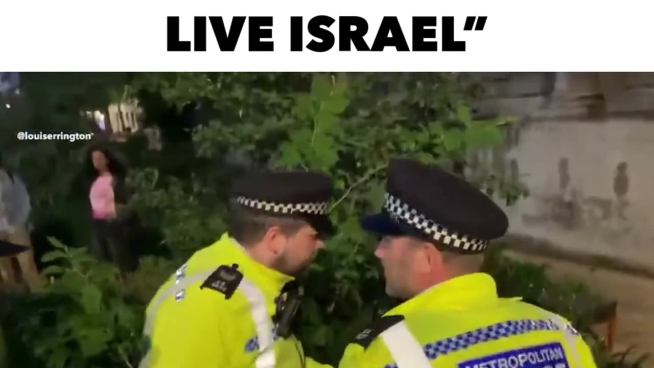 INSANE: Man in London ARRESTED for chanting “Am Yisrael Chai.”