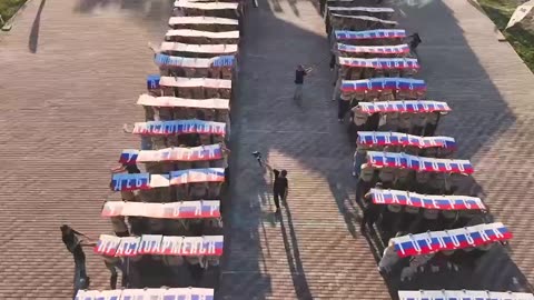 🇷🇺 “Slavyansk is Russia!”: DPR youth held a march dedicated to Russian Flag Day