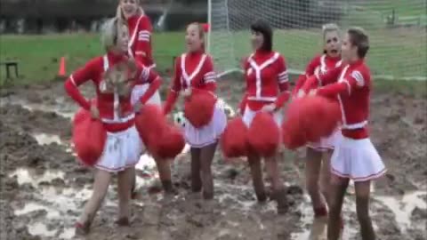 Swamp Soccerettes in Mud