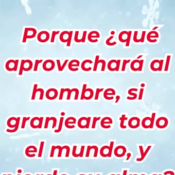 “¿De Qué Sirve Ganar el Mundo y Perder el Alma?” Marcos 8:36. #shortvideo #shorts #youtubeshorts #yt