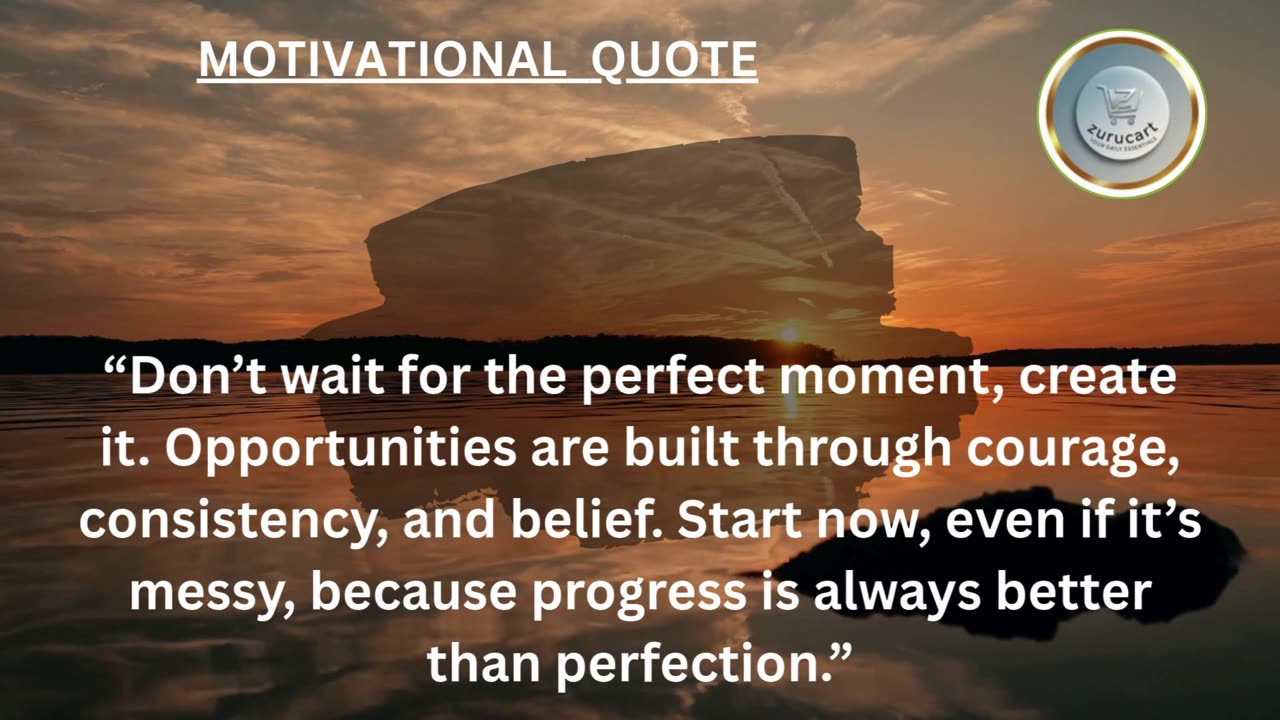 Quote For The Day: Start where you are. Every step counts 🌱