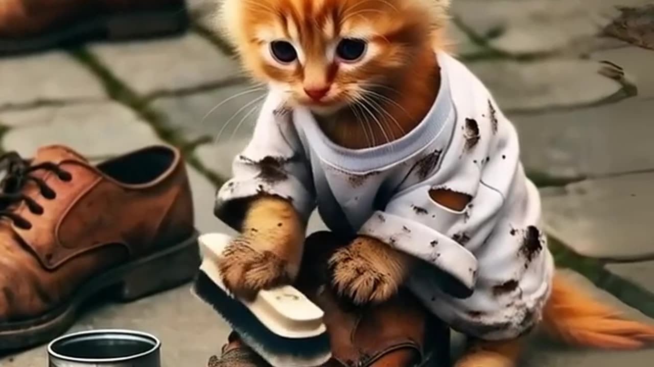 Poor Cat Was Mocked For Playing With Old Toys in The Landfill #hmminds