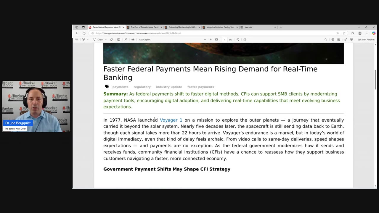 Episode 377: Can faster Federal payments increase demand for real-time banking?