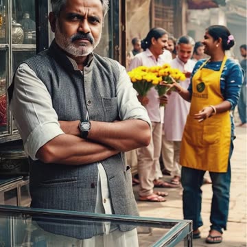 If you don't know how to smile, don't open a shop.