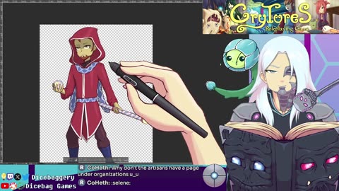 Vtuber Draws Fake Pokemon | Crytures TTRPG
