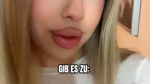 The lips of german tgirl