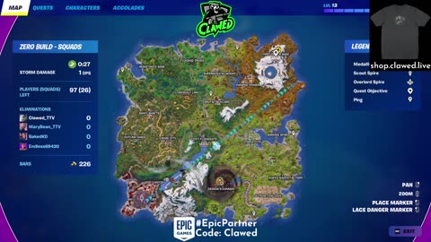 👀 FREE SKINS? 👀🔥#EpicPartner Code: Clawed 🔥 shop.clawed.live 🔥