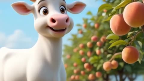 Poor Cow's Peach Tree Destroyed by JCP Man | Arrested by Police | Sad Animal Story