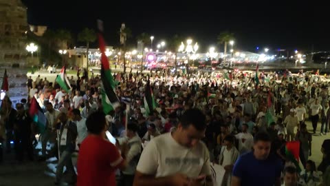 مسيرة شعبية بطنجة لدعم فلسطين ومناهضة التطبيع و بوقف الإبادة والتجويع والتهجير 28 08 2025
