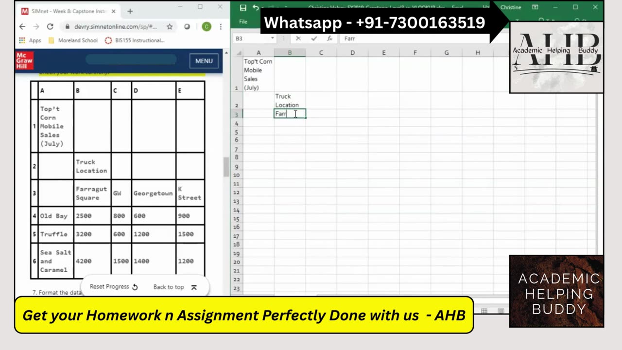 Excel 365 Level 3 Capstone Working with Sales Data Alternate VLOOKUP | SIMnet