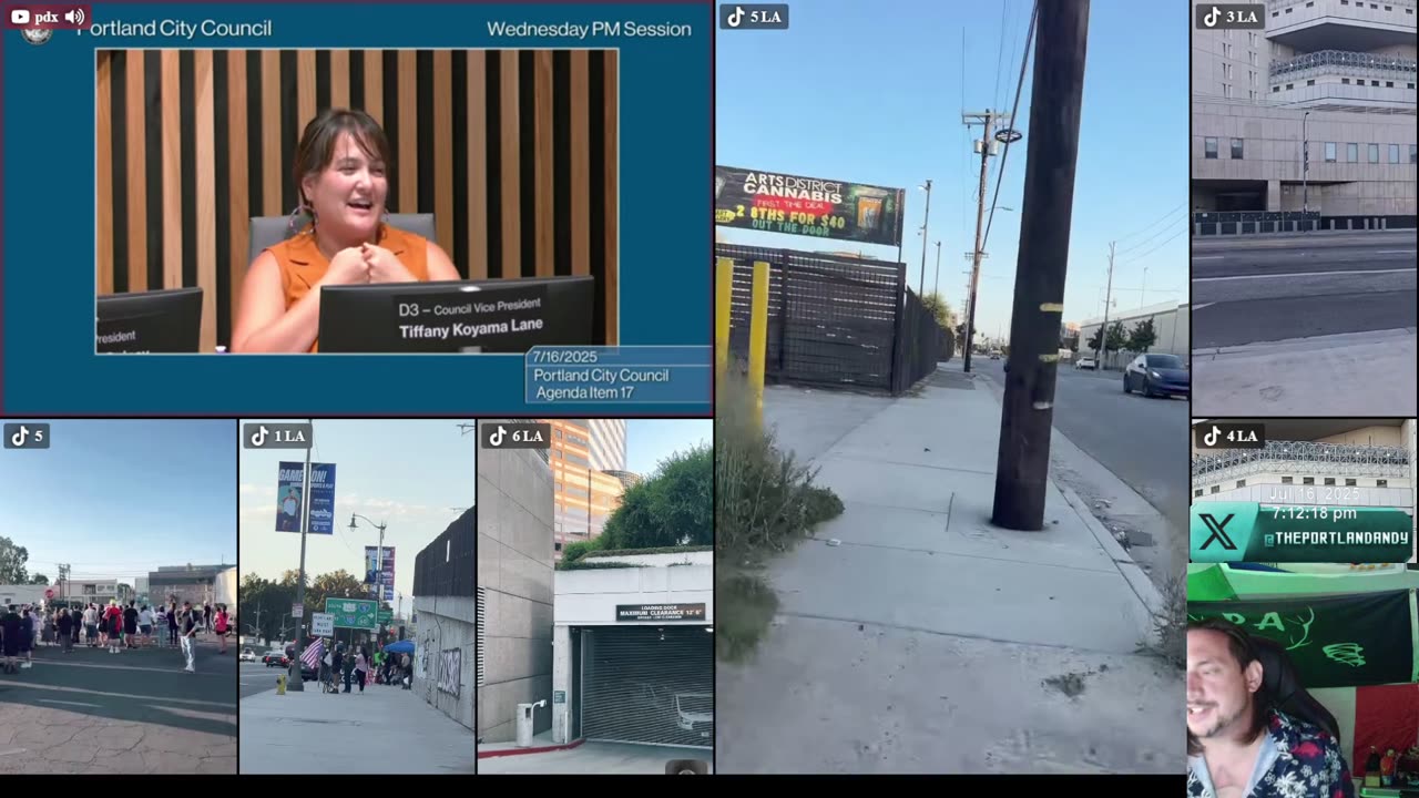 🔴 LIVE Fire in California + ICE Protest Los Angeles